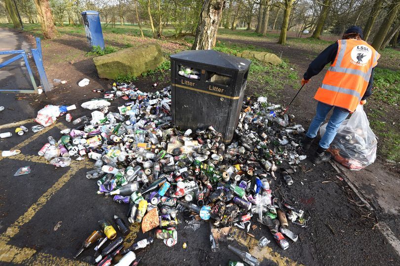 What impact has COVID19 had on street litter?