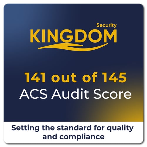 Kingdom Security Achieves 141 out of 145 in ACS Audit—Raising the Bar for Industry Standards