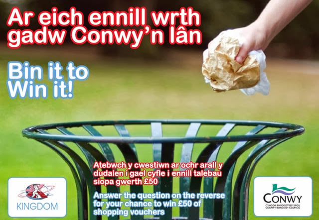 Bin It To Win It Conwy