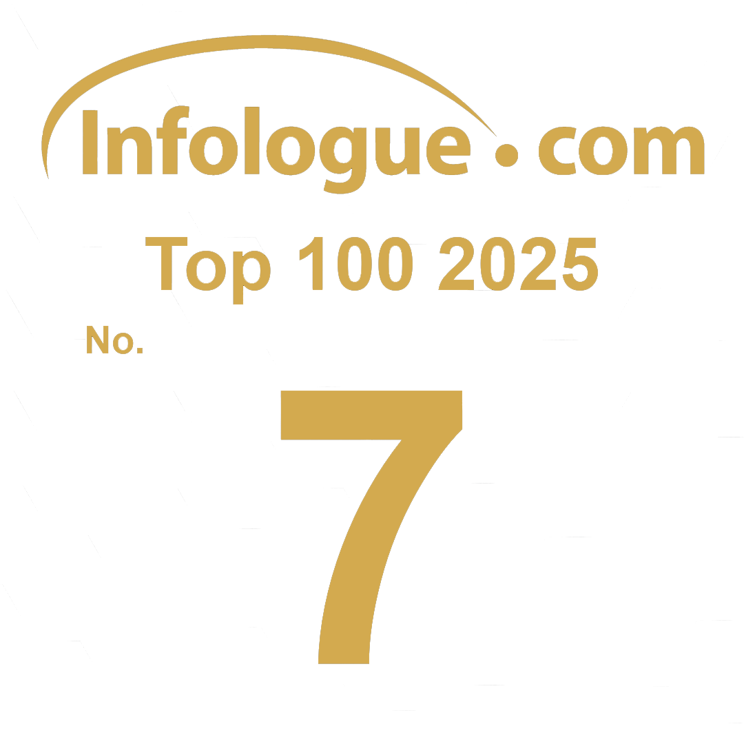 Infologue Top 100 Marketing Badges