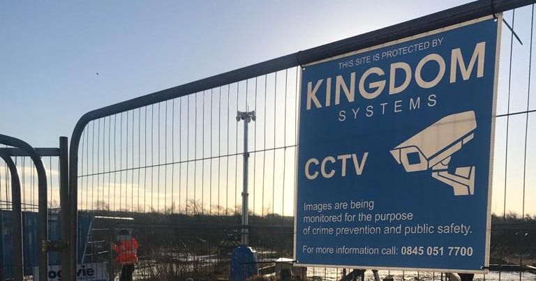 kingdom cctv solar power