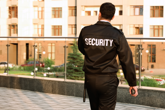 A security officer who is professional and competent as they have been certified and are compliant with SIA.